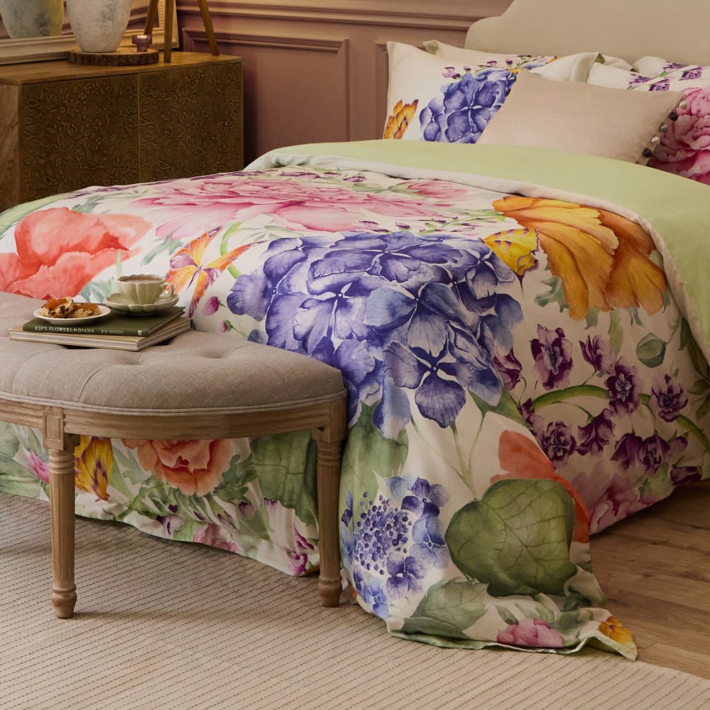 Laura Ashley Idalia Printed Duvet Cover Set Multicolour