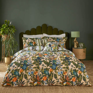 Leilani Printed Floral Duvet Cover Set by Laura Ashley