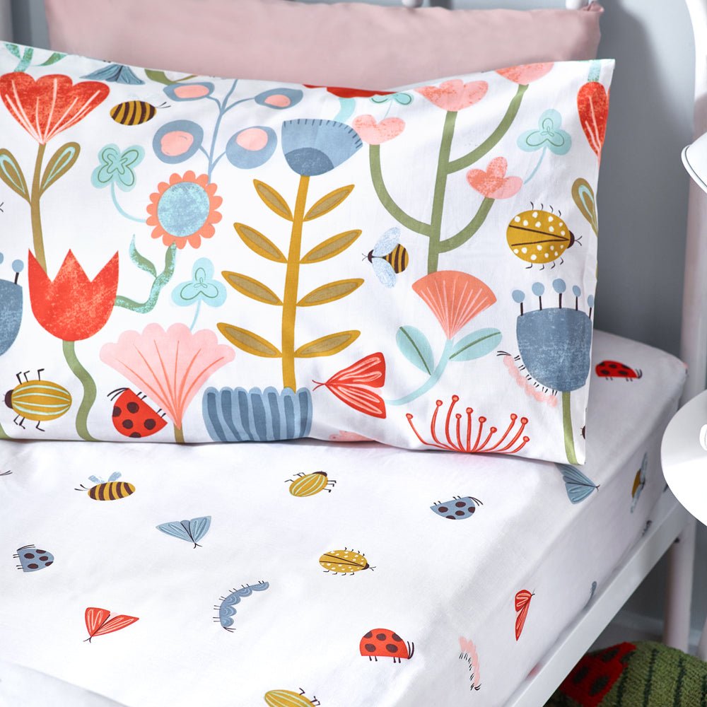 Little Nature Floral Fitted Bed Sheet by Laura Ashley