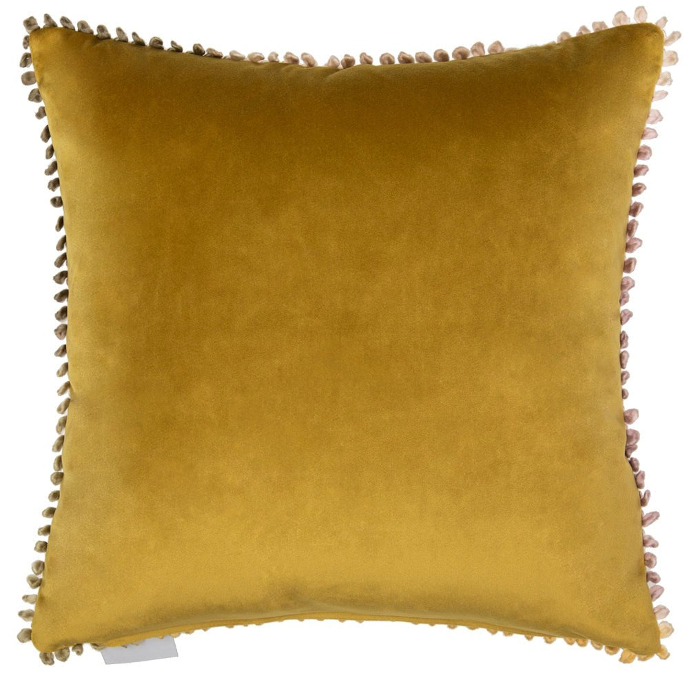 Laura Ashley Lynwood Printed Feather Cushion Olive