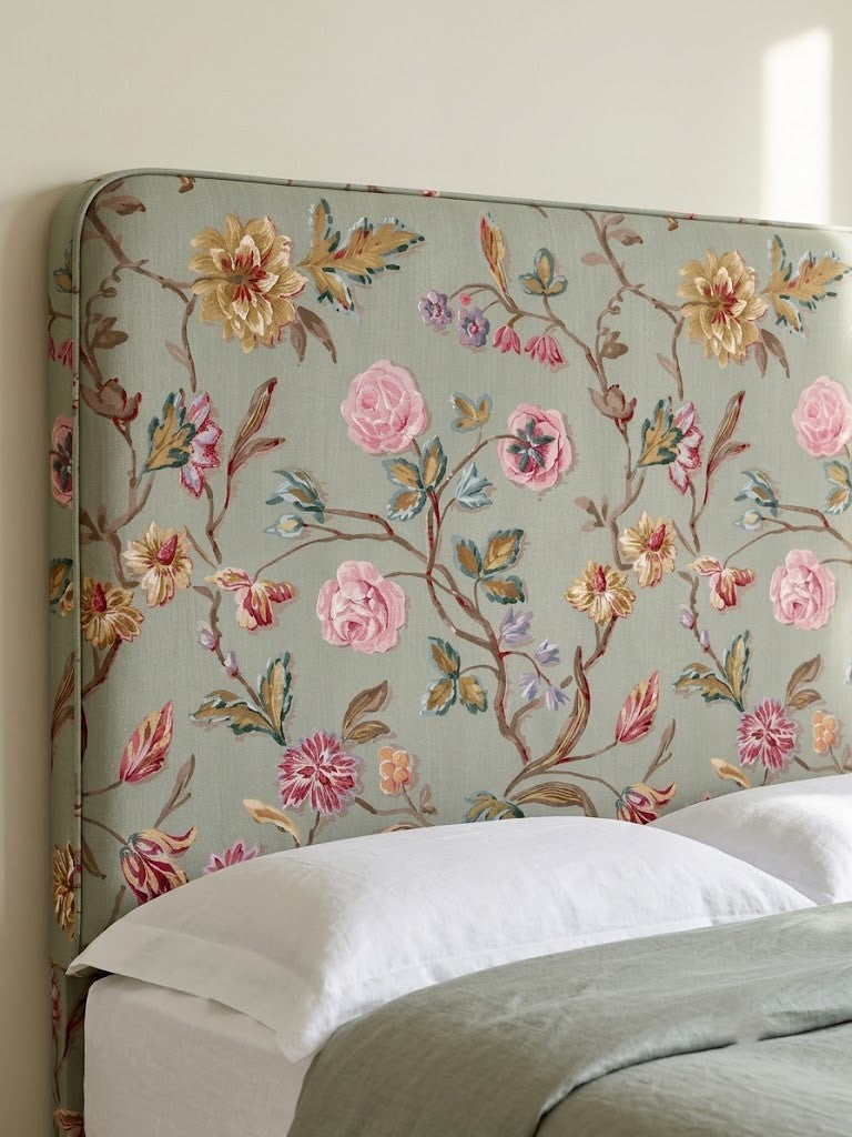 Lingmell Trail Green fabric By Laura Ashley