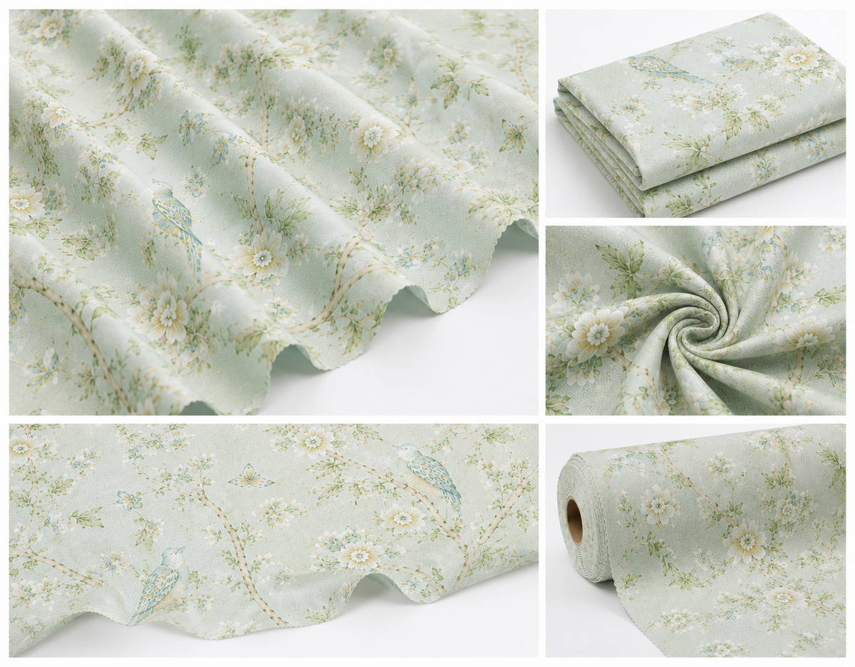 Laura Ashley Summer Palace Eau de Nil Fabric