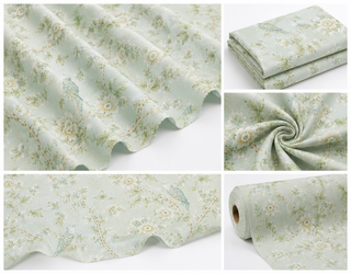 Laura Ashley Summer Palace Eau de Nil Fabric
