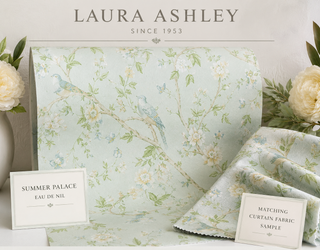 Laura Ashley Summer Palace Eau de Nil Fabric