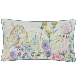 Laura Ashley Morning Chorus Outdoor Cushion Cream Bristol