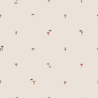 Laura Ashley Cream Mushrooms Wallpaper – Liverpool