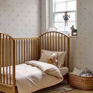 Laura Ashley Cream Mushrooms Wallpaper – Liverpool