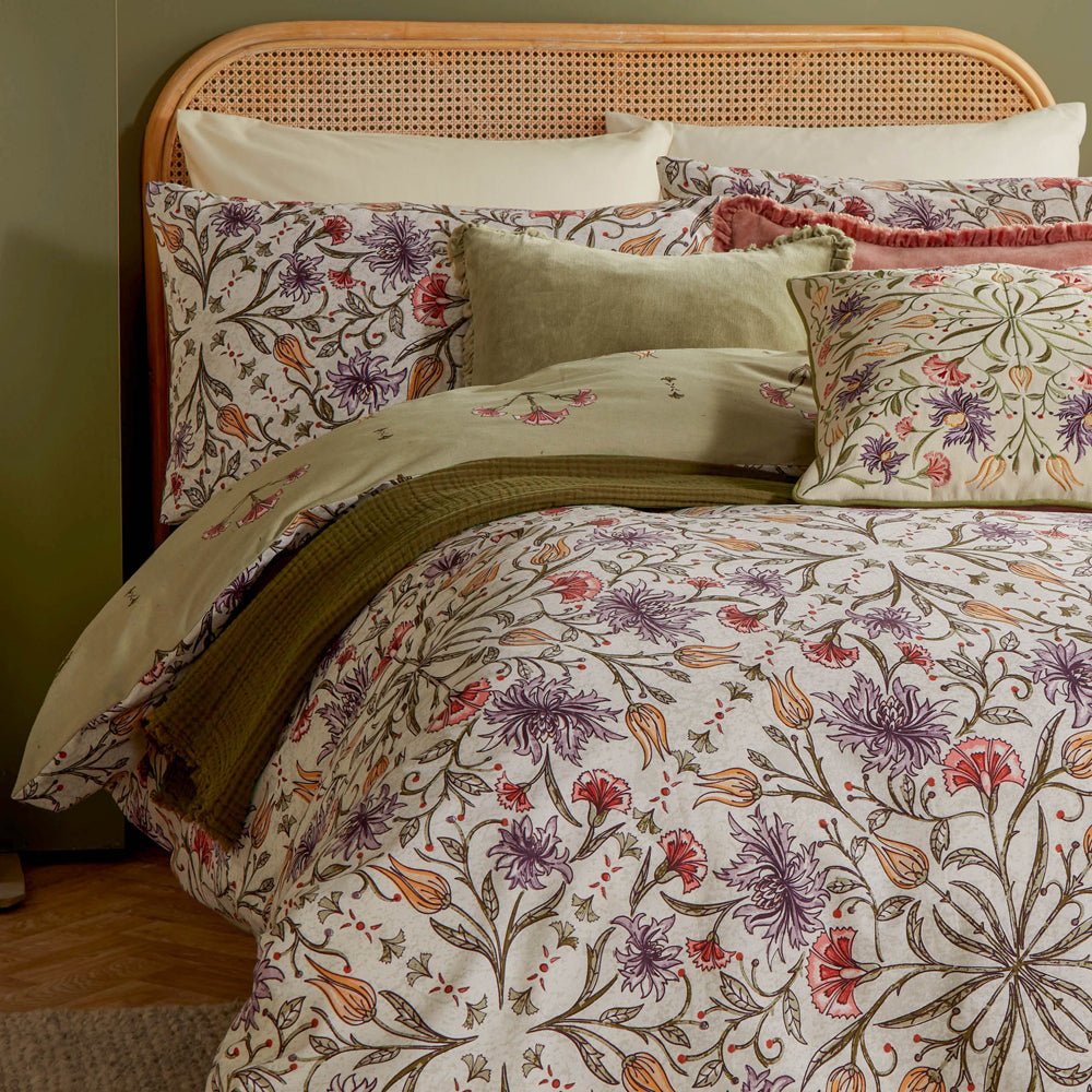 Tilda Floral Printed Duvet Cover Set by Laura Ashley