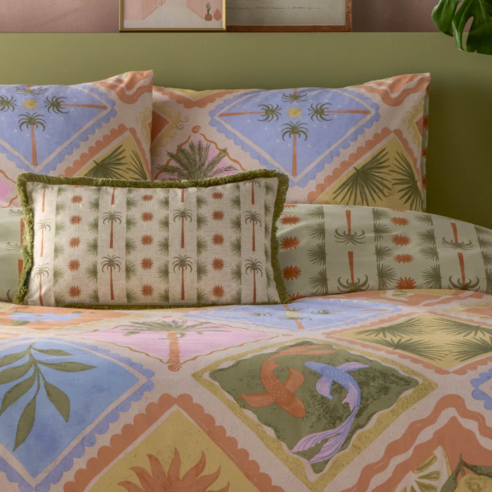 Tropicala Printed Duvet Cover Set by Laura Ashley