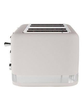 Laura Ashley Dove Grey 4 Slice Toaster