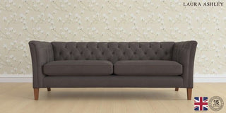 Chatsworth Buttoned Leather by Laura Ashley