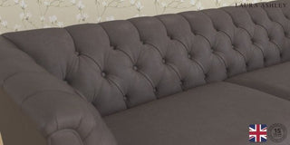 Chatsworth Buttoned Leather by Laura Ashley