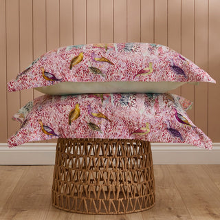 Laura Ashley Whimsical Tale Printed Duvet Cover Set Blush