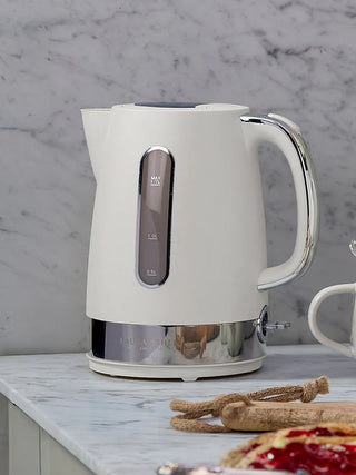 Laura Ashley Cotton White Jug Kettle 1.7L