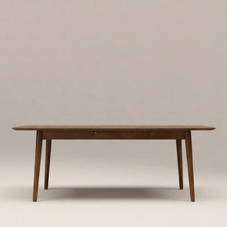 Abbe 6-8 Seat Rectangle
  Wooden Extendable Dining Table | Walnut – Laura Ashley