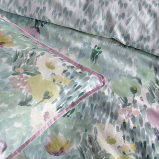 Abstract Floral Duvet Laura Ashley UK Cover Set - Green