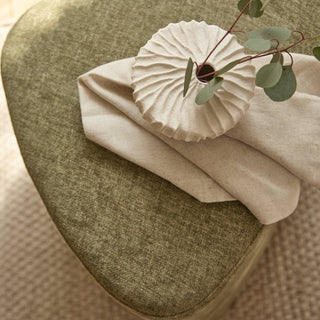 Alder Footstool - Moss Green – Laura Ashley