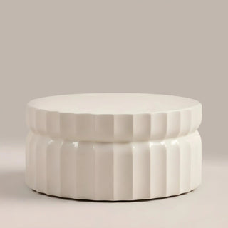 Amara Round Coffee Table | Porcelain Cream – Laura Ashley