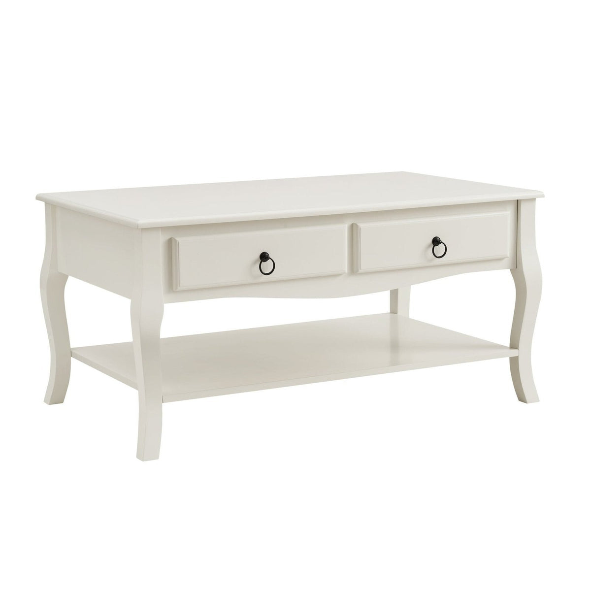 Amelie Coffee Black & Feather Table - Stone