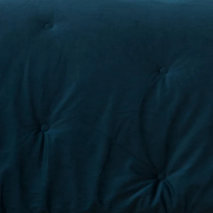 Appletree Austell Velvet Laura Ashley UK Bedspread - Teal