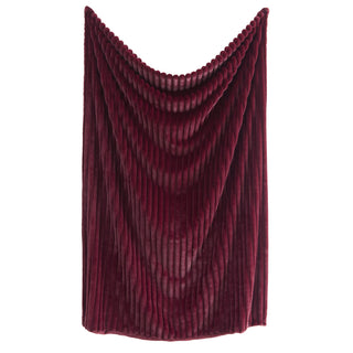 Appletree Hygge Morritz Faux Fur Throw - Burgundy – Laura Ashley UK