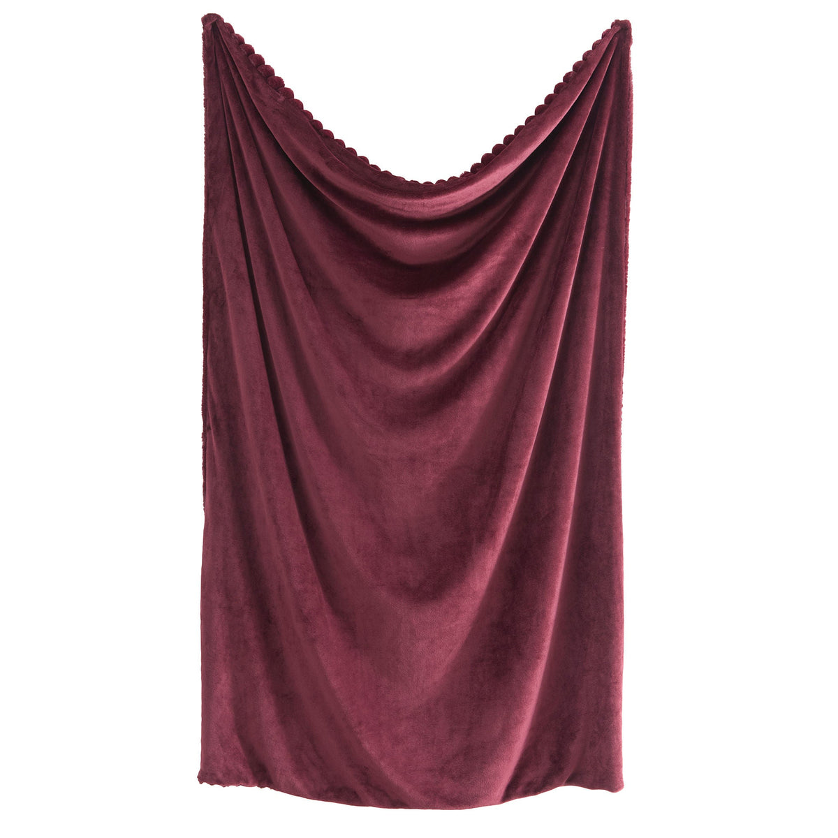 Appletree Hygge Morritz Faux Fur Throw - Burgundy – Laura Ashley UK
