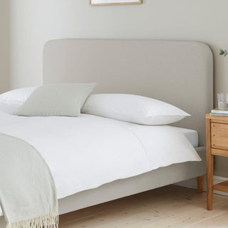 Ascot Bed Black & Feather Frame - Natural