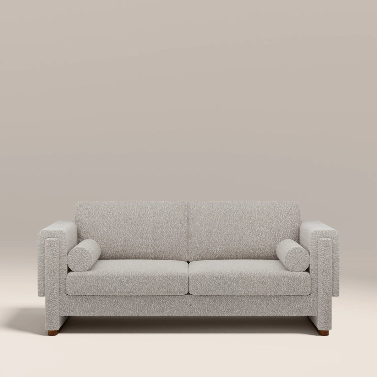 Ava 3 Seater Sofa Bed Laura Ashley UK | Speckled Stone Sustainable Boucle