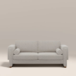 Ava 3 Seater Sofa Bed Laura Ashley UK | Speckled Stone Sustainable Boucle