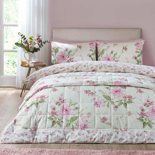 Avebury Floral Bedspread - Cream – Laura Ashley UK