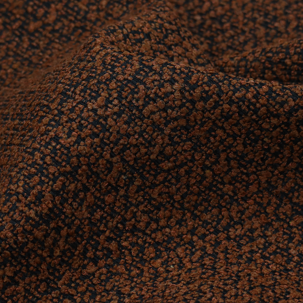 Balmoral Hard Wearing Boucle Upholstery Laura Ashley Fabric Burnt Orange Colour CTR-1837
