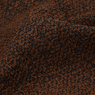Balmoral Hard Wearing Boucle Upholstery Laura Ashley Fabric Burnt Orange Colour CTR-1837
