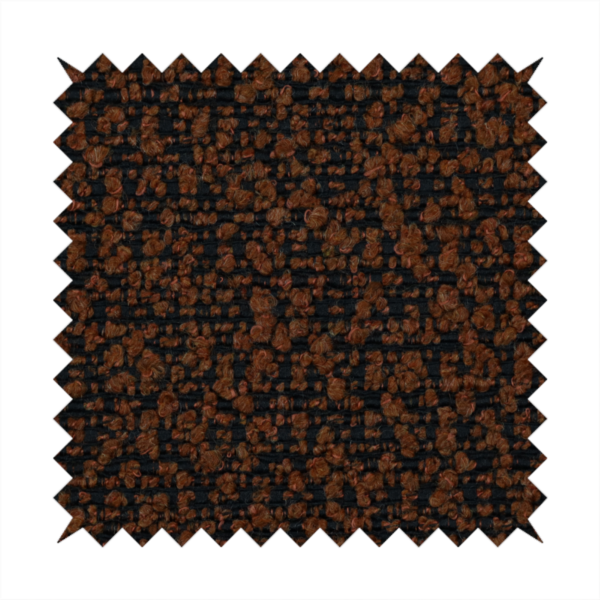 Balmoral Hard Wearing Boucle Upholstery Laura Ashley Fabric Burnt Orange Colour CTR-1837