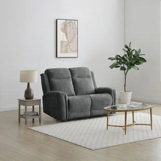 Bentley Grey Fabric 2 Seater Recliner Sofa – Laura Ashley