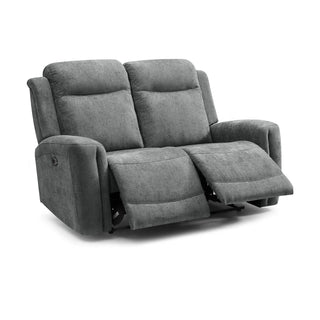 Bentley Grey Fabric 2 Seater Recliner Sofa – Laura Ashley