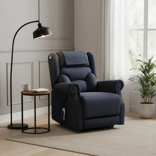 Berkshire Deep Blue Dual or Quad Motor Lift & Tilt Recliner Chair – Laura & Ashley