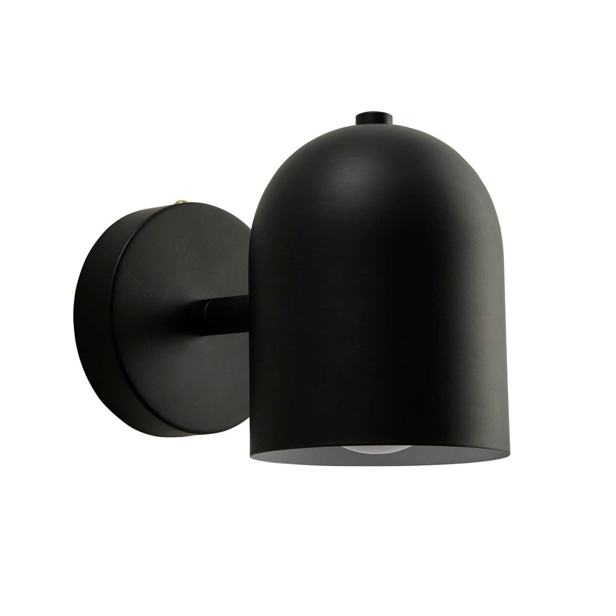 Black & Feather Arden LED Rechargeable Wall Light - Black