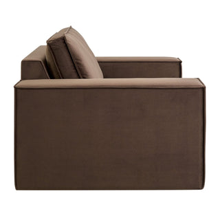 Black & Feather Brooklyn Loveseat - Cappuccino