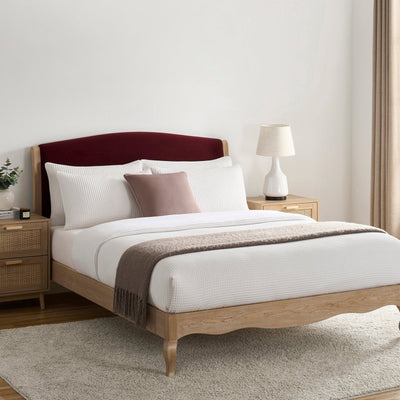 Black & Feather Chambery Bed Frame - Berry
