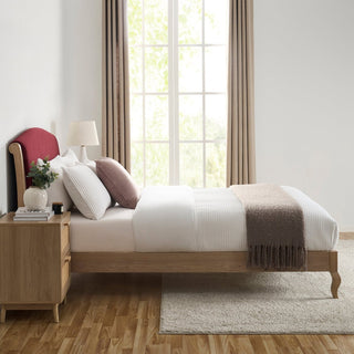 Black & Feather Chambery Bed Frame - Berry