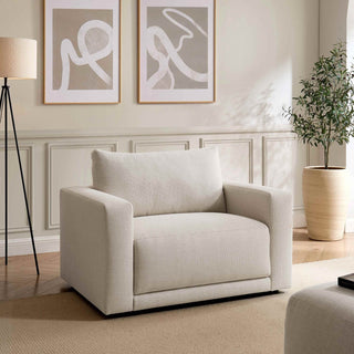 Black & Feather Chicago Loveseat - Beige