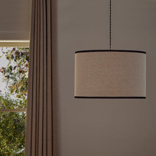 Black & Feather Dione Contrast Trim Easy-Fit Ceiling Light Shade