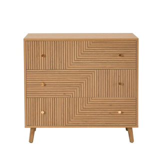 Black & Feather Dora 3 Drawer Chest - Light Wood