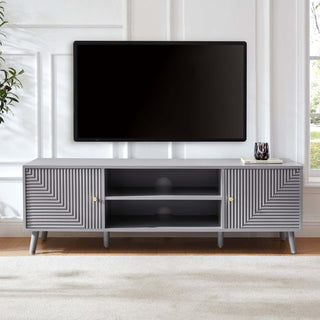 Black & Feather Dora TV Unit for TVs up to 60"- Light Grey