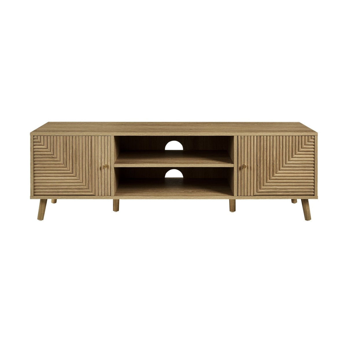 Black & Feather Dora TV Unit for TVs up to 60" - Light Wood