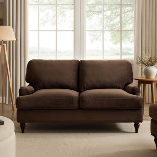 Black & Feather Hampshire 2 Seater Sofa - Cappuccino
