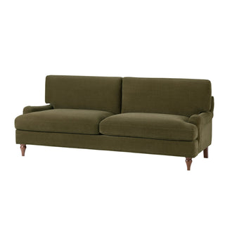 Black & Feather Hampshire 3 Seater Sofa - Chenille Olive