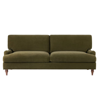 Black & Feather Hampshire 3 Seater Sofa - Chenille Olive