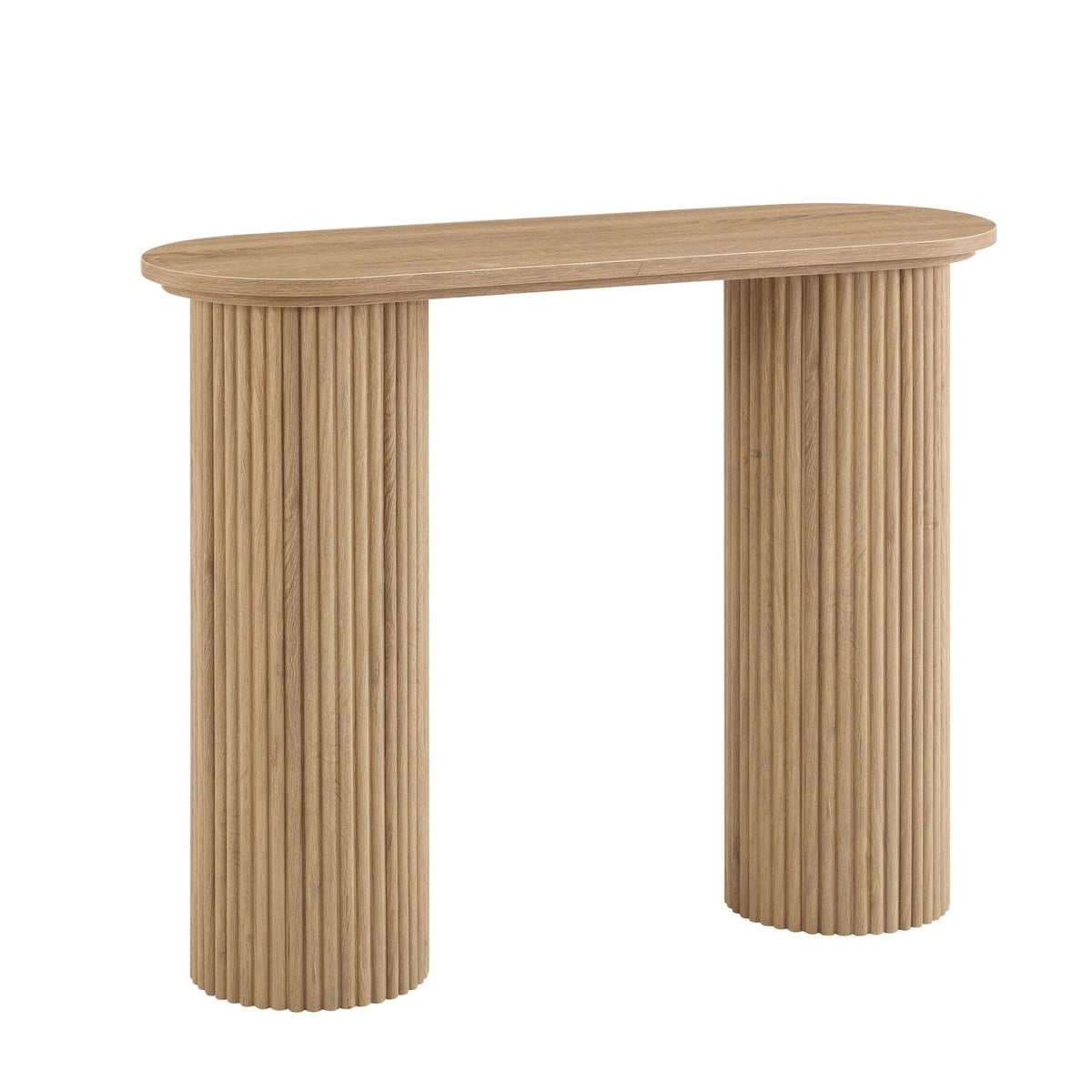 Black & Feather Hattie Console Table - Light Wood