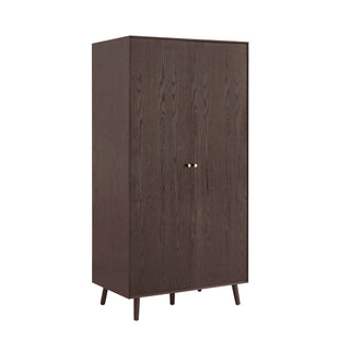 Black & Feather Heidi Oak 2 Door Wardrobe - Walnut